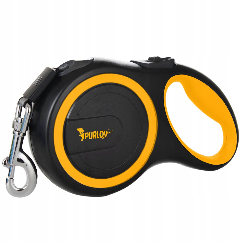 Levně Odolná silná Vodítko 8 m černo-žlutá do 50 kg