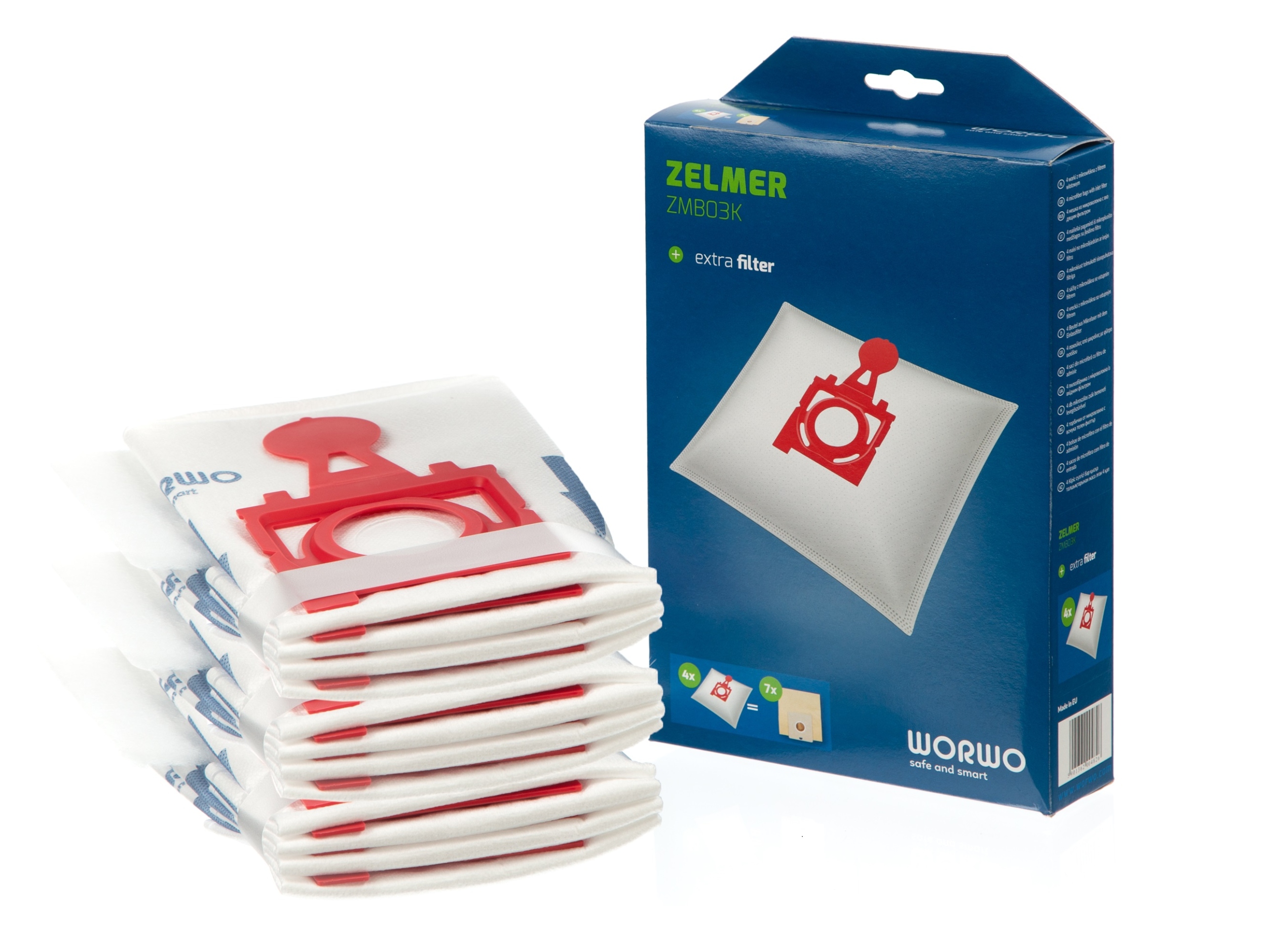 Worki ZMB03K do odkurzacza ZELMER Solaris Jupiter