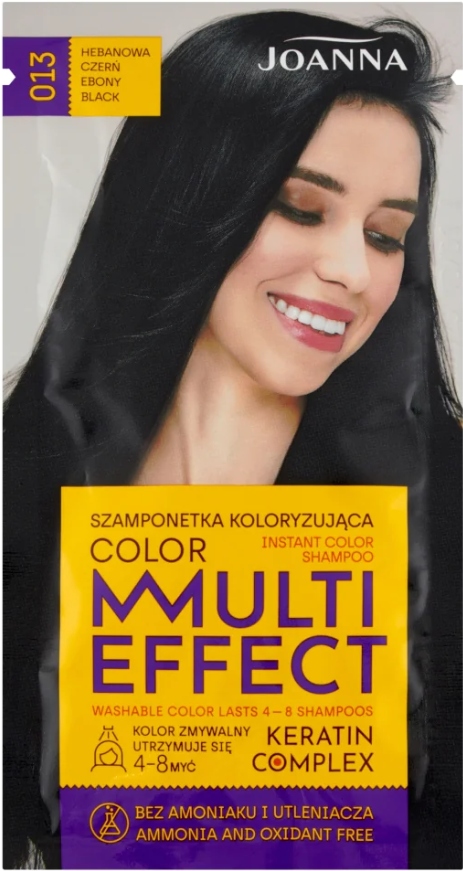 

Joanna Multi Effect szamponetka 013 Heban 35g