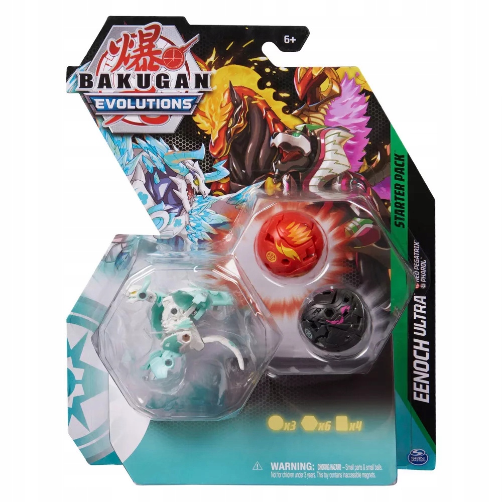 Bakugan Evolutions Zestaw Startowy Eenoch Ultra Neo Pegatrix Pharol