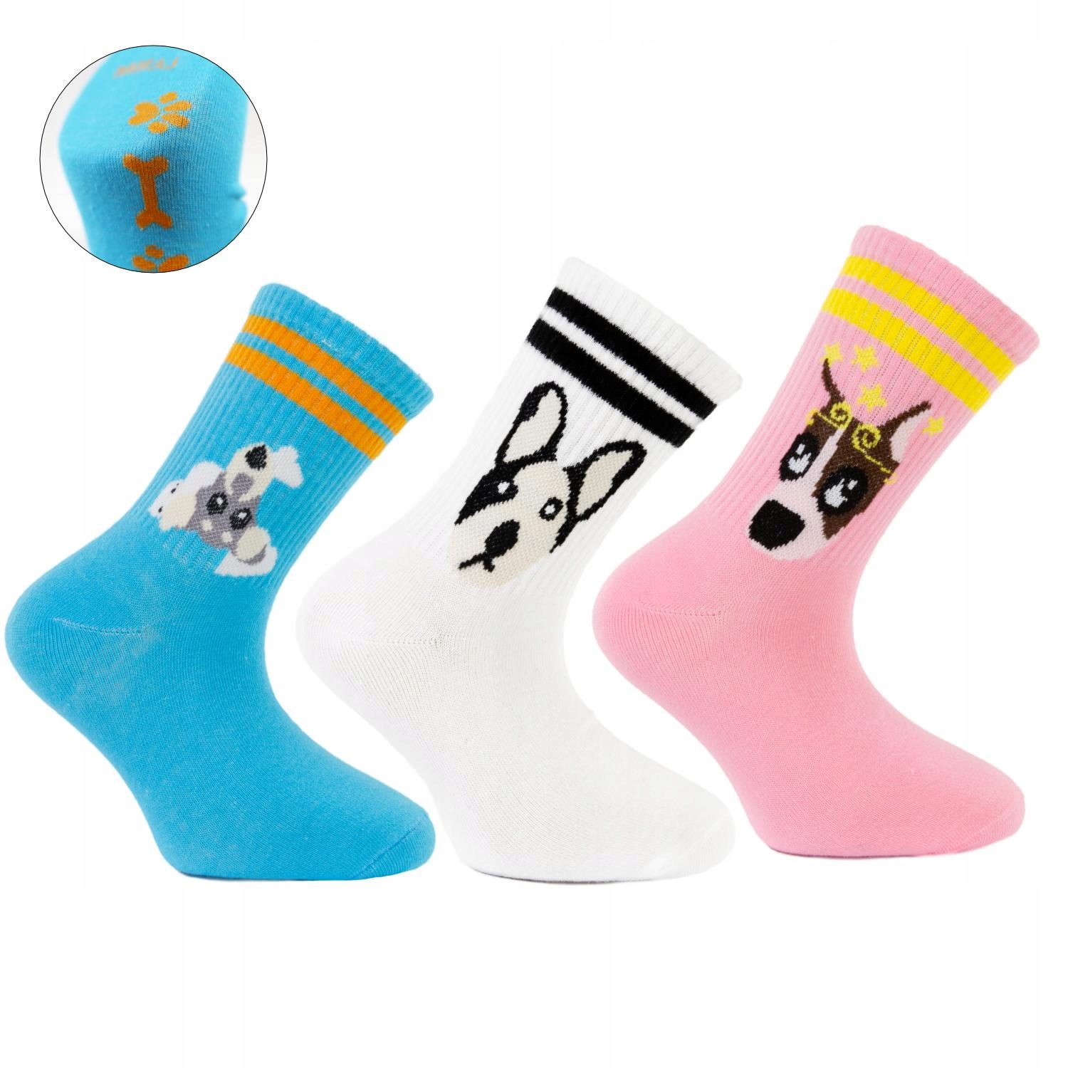 

Moraj Skarpetki Dziewczęce Zwierzątka 3-PARY 27-30