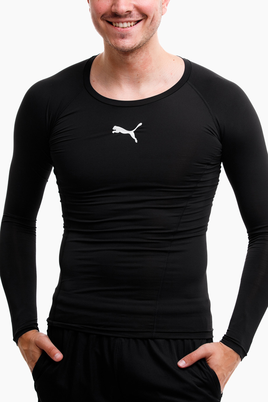 Puma pánské tričko s dlouhým rukávem a dlouhým rukávem Liga vel.