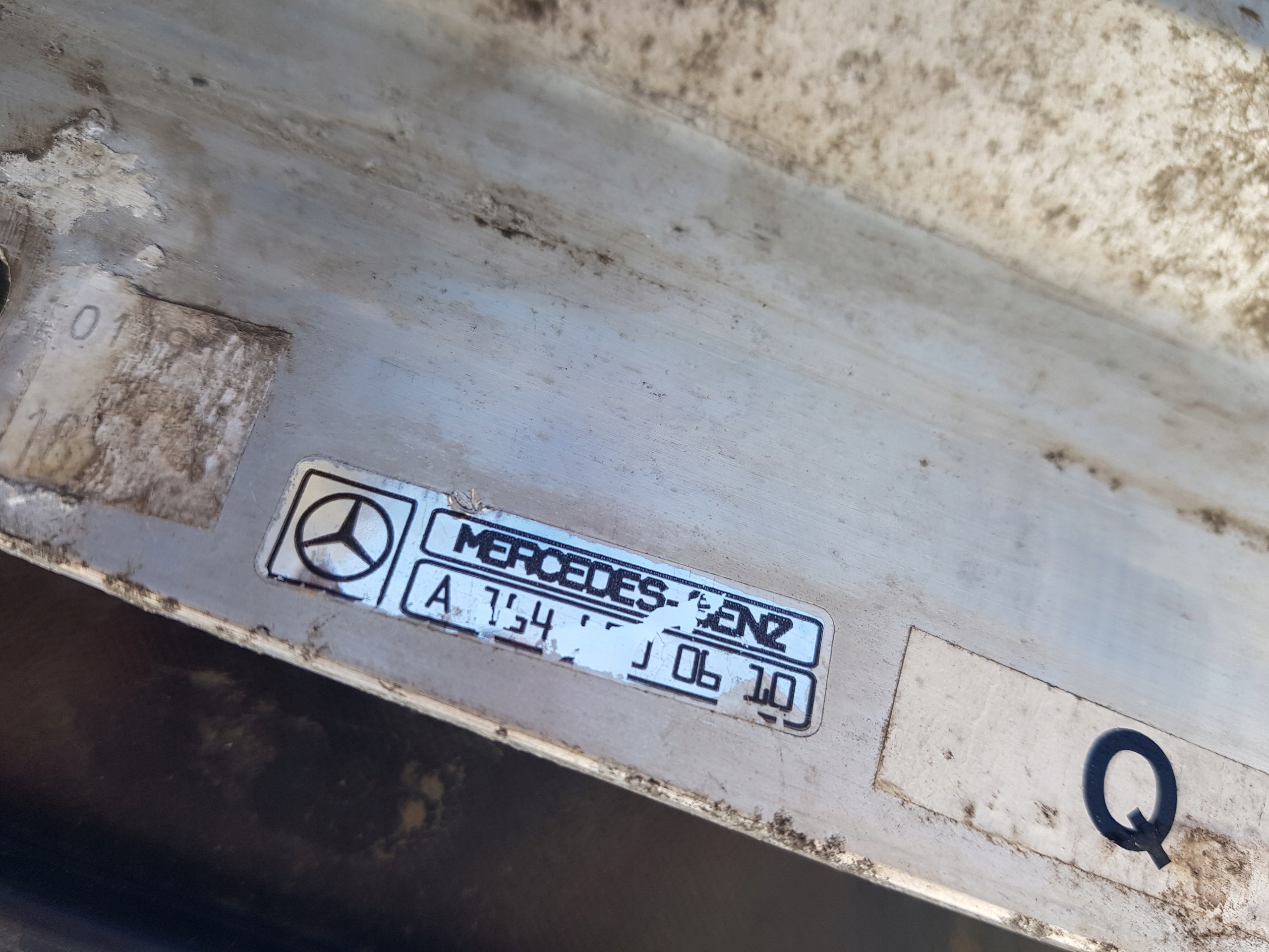 right threshold MERCEDES ML W164 cap moulding STOPIEN