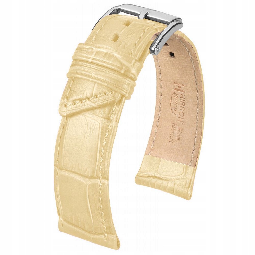 Béžový kožený opasek 20 mm Hirsch Princess Nqr