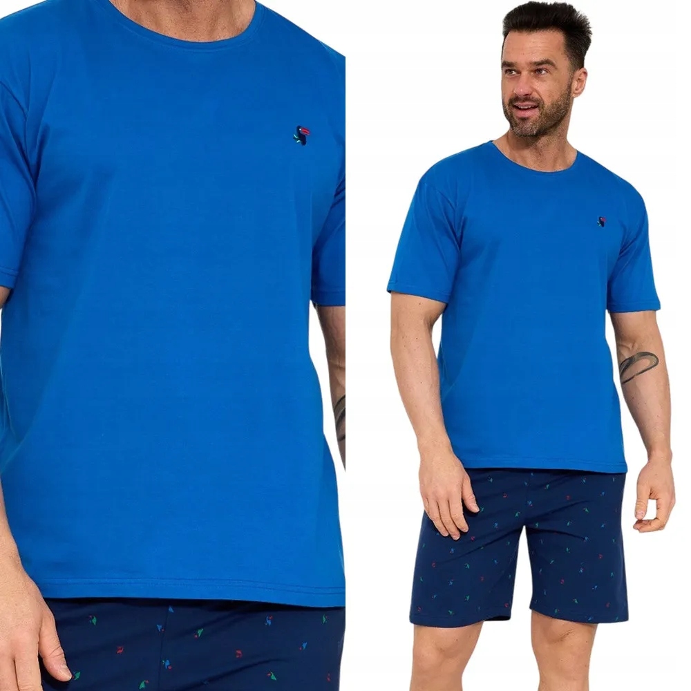 Pánské Pyžamo Cornette 326 Toucan XL 50 Tmavě modrá