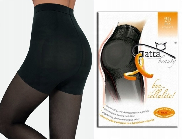 

Rajstopy Gatta Bye Cellulite 20 Den, 5-XL nero