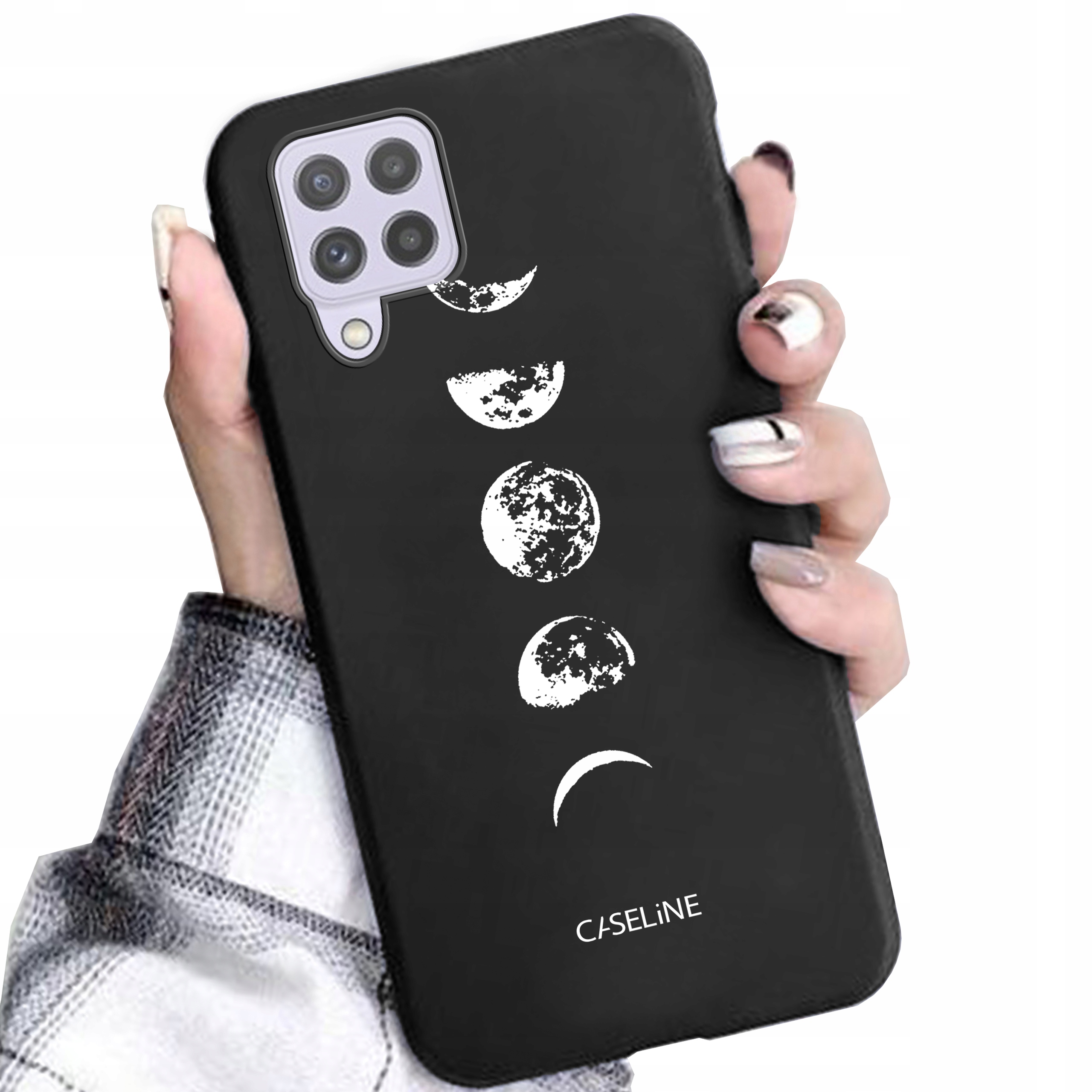 

Etui matowe do Samsung A22 4G guma case Szkło