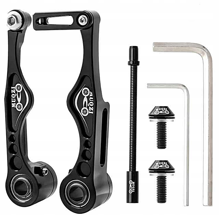 Muqzi Brzda V Brake Ultralight 93g šrouby dýmka Černá