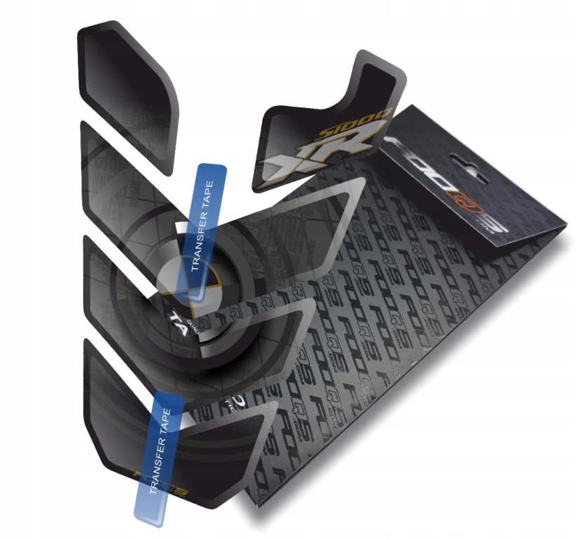 Tank-pad od firmy Fooqs pro Bmw S-1000-XR Černý Zlatý