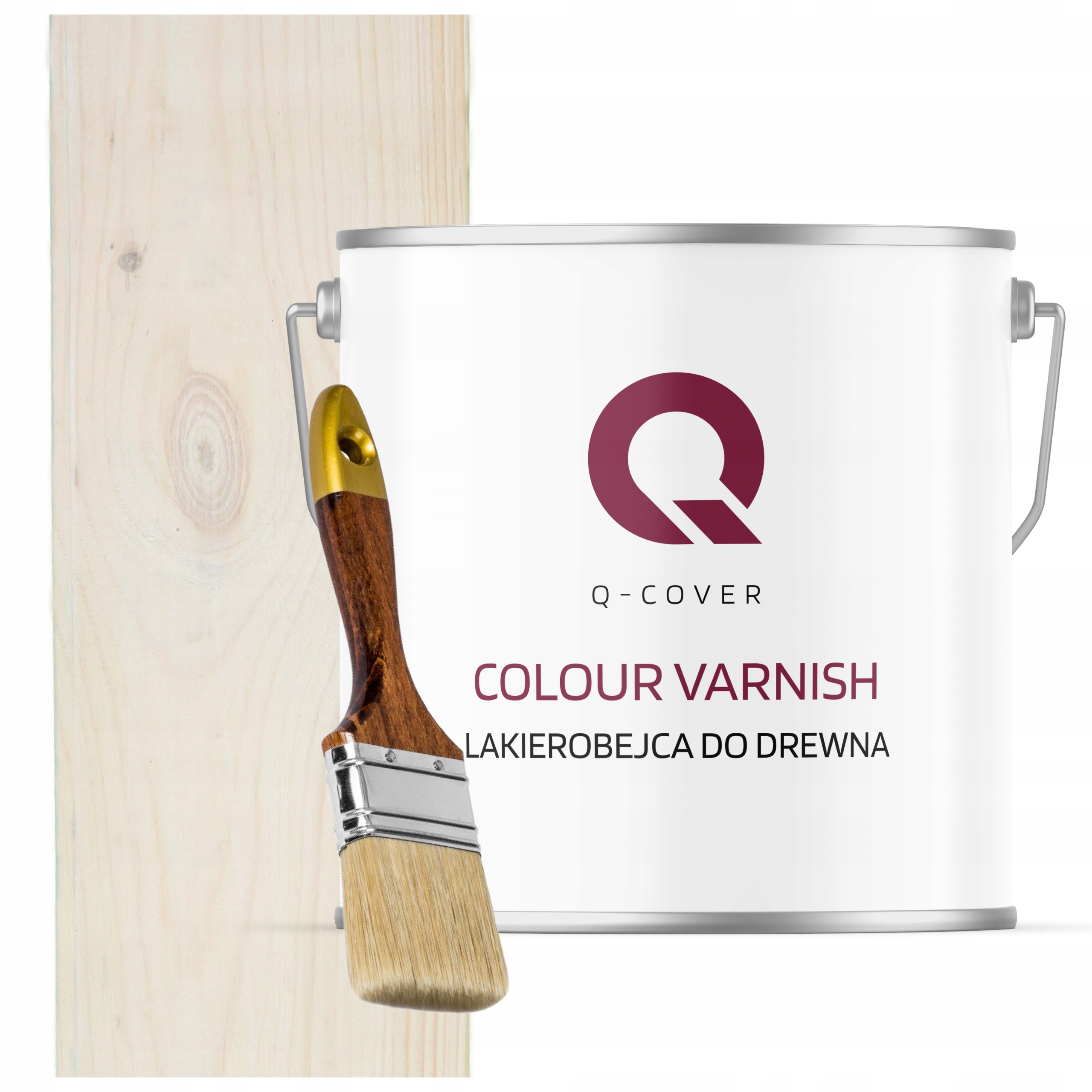 Lakovačka Na Dřevěné Prvky Výkonná 3V1 Bílá Polomatná 2,5L Dárek