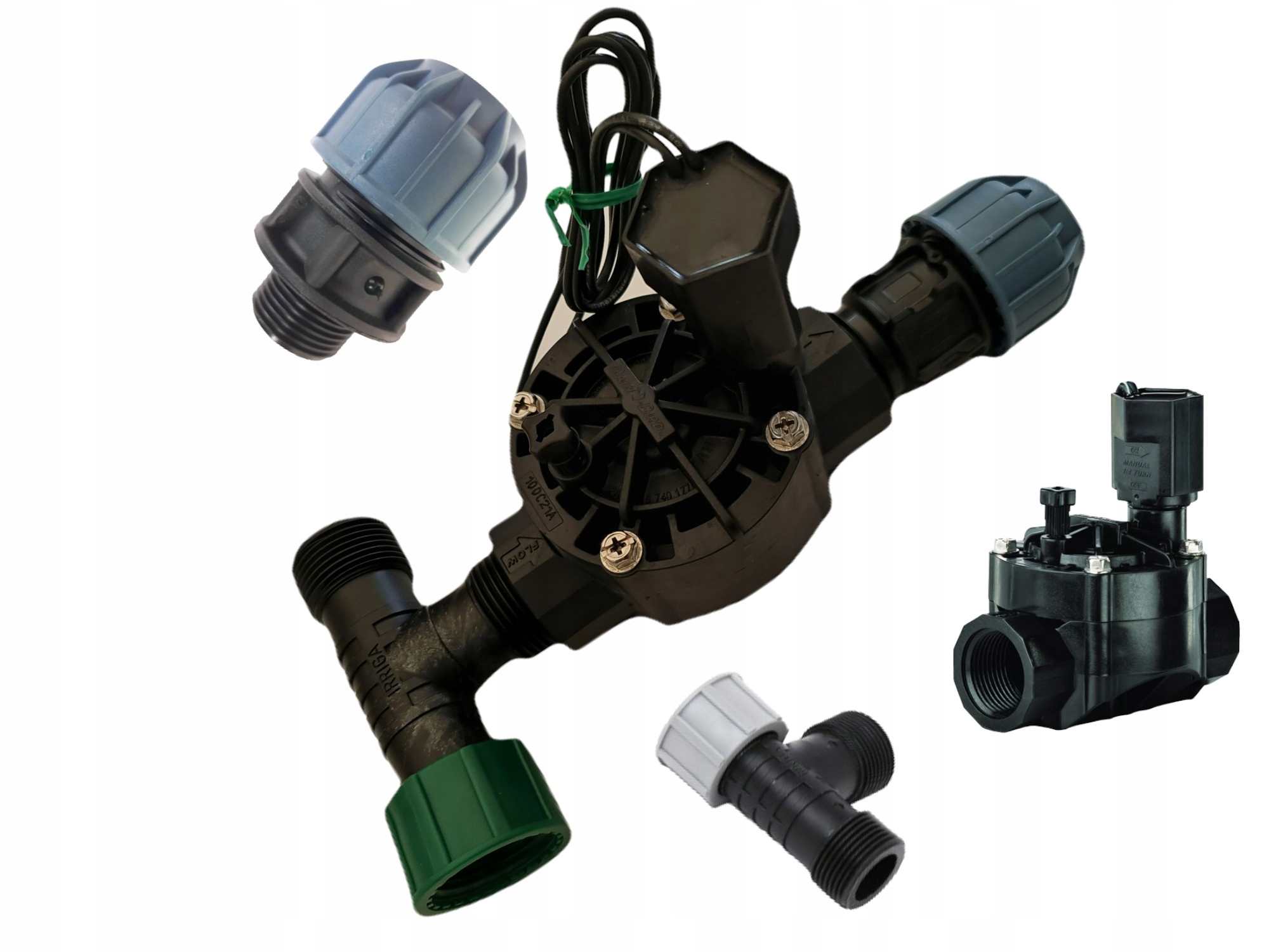 Kolektor nawadniania 1 sekcja Rain Bird Hv RainBird na rurę Pe 25