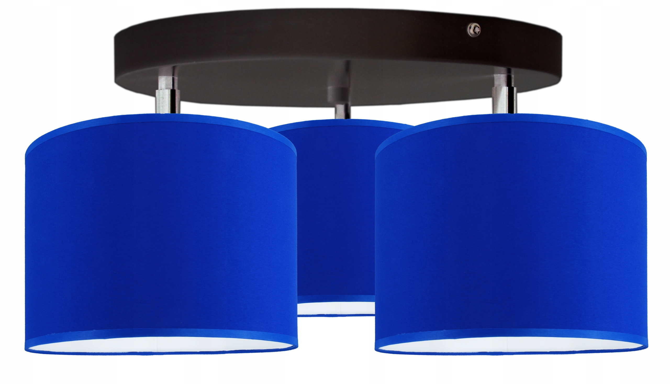 Moderní závěsná stropní lampa stropní svítidlo s módním stínítkem 20 cm, modrá, Led