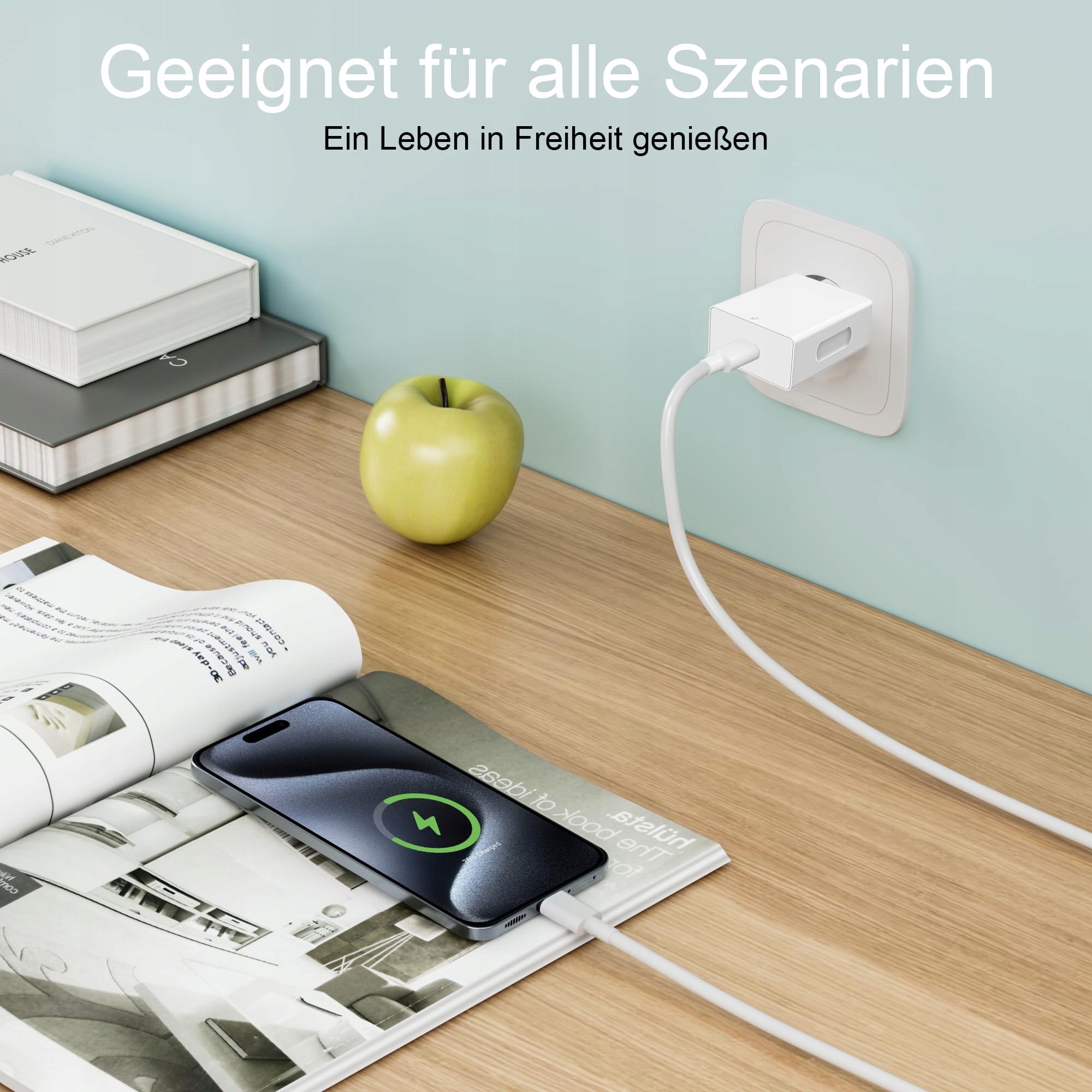 Wtyczka USB C, 20 W zasilacz USB C adapter Apple ładowarka — miniatura 5