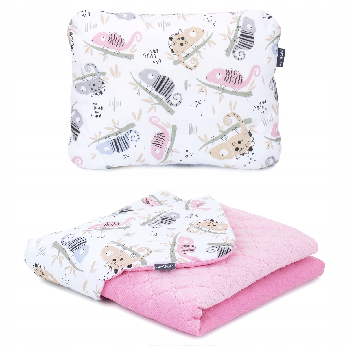 Kocyk dla dzieci VELVET PIK 75x100 + PODUSZKA - OC