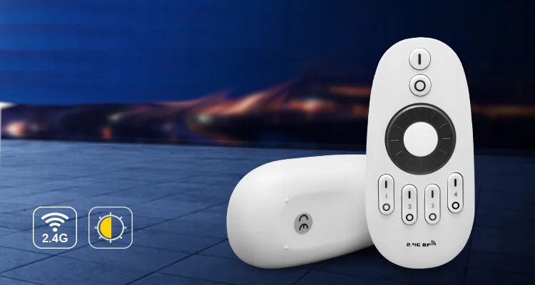 Pilot LED 4-strefowy radiowy 1CH mono 60077 Typ pilot