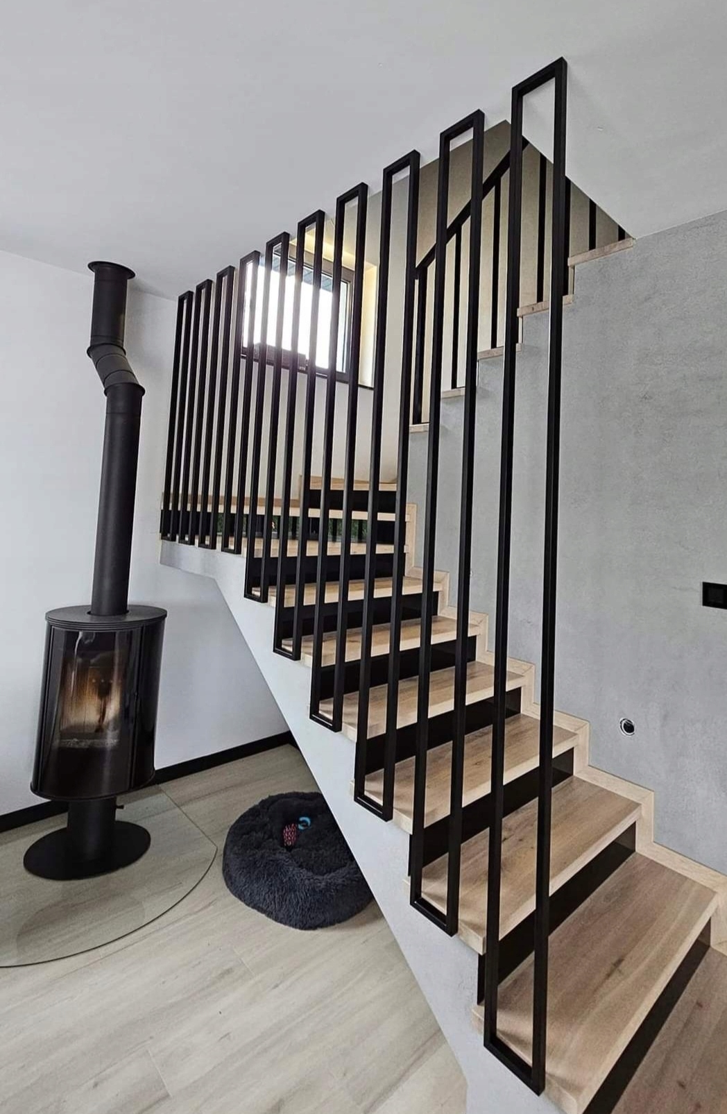 Barierka Pionowa Harfa 2,5x2,5cm, Pionowe Profile