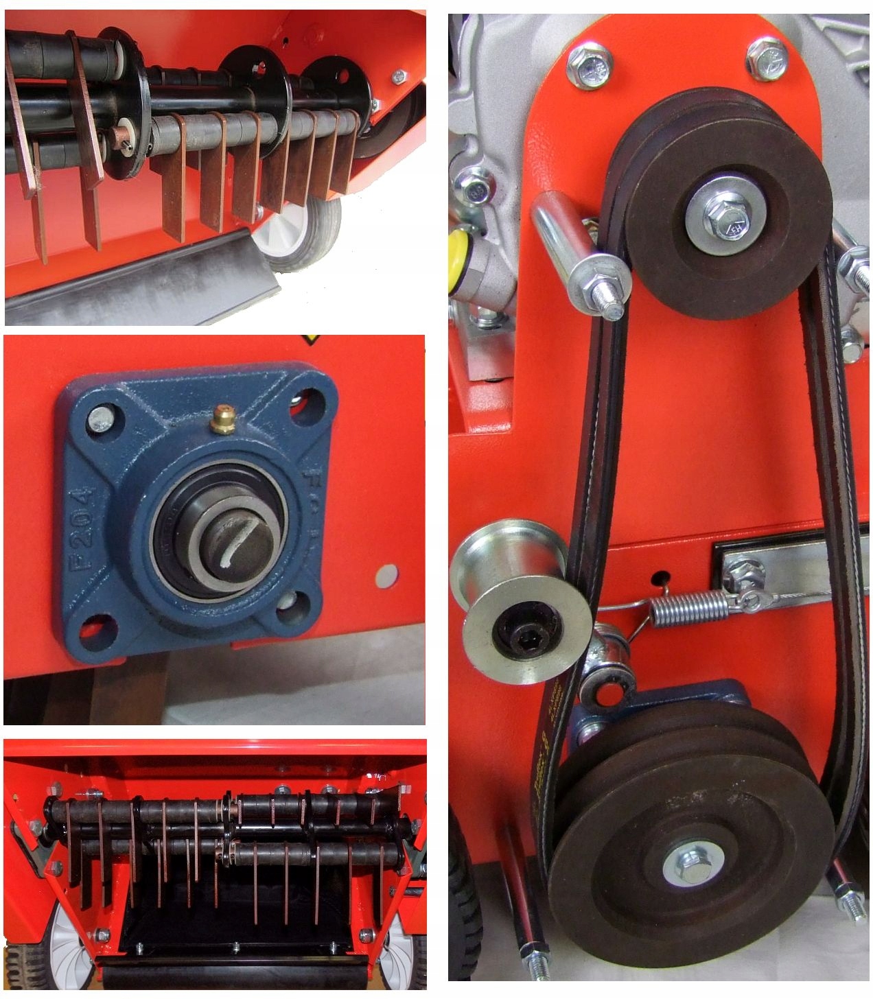 Wertykulator Weibang WB384RB Noże Uchylne PROFI XL Kod producenta WB384RB