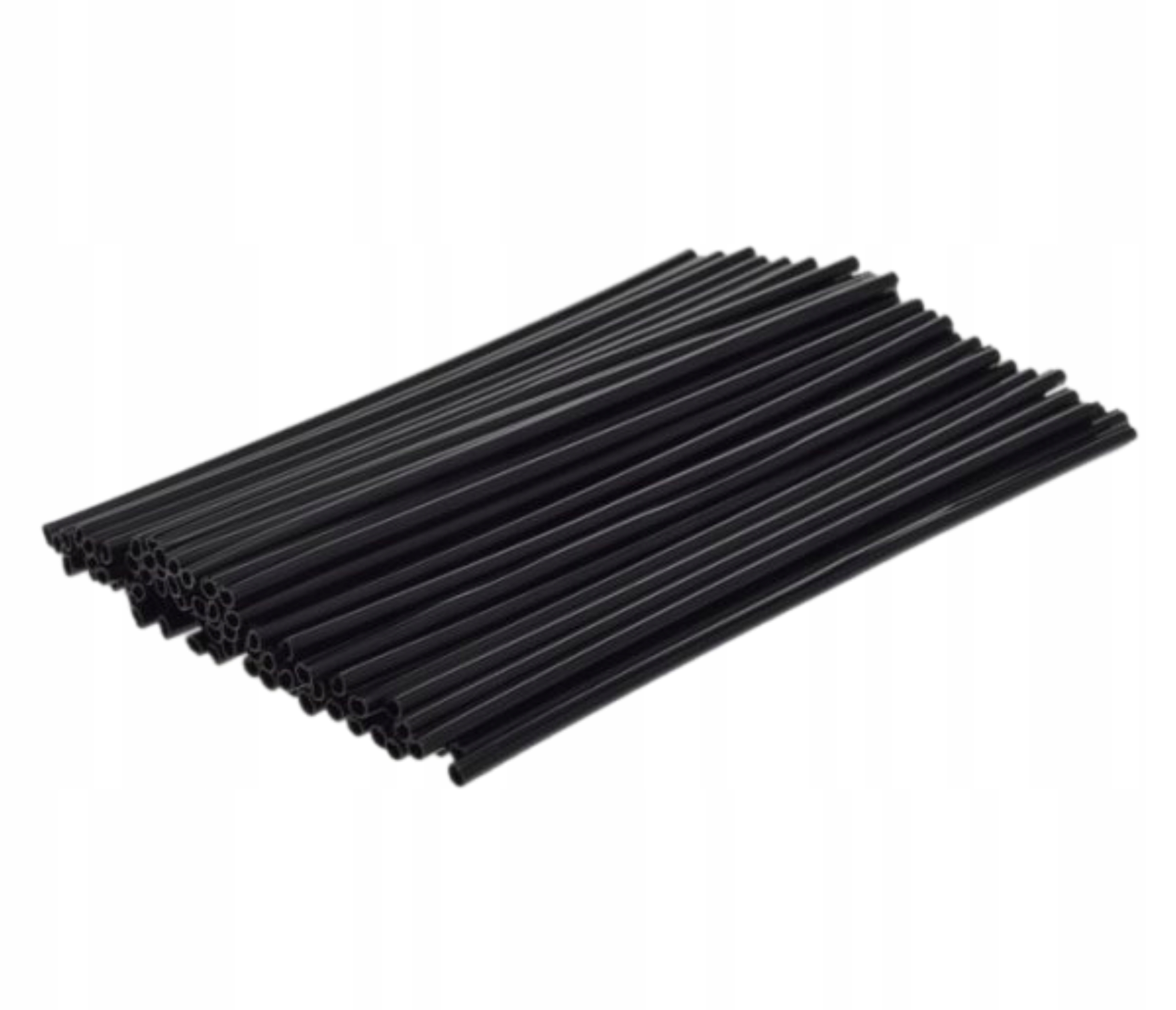 

72 Nakładki Osłony Rurki Na Szprychy Czarne 240 mm