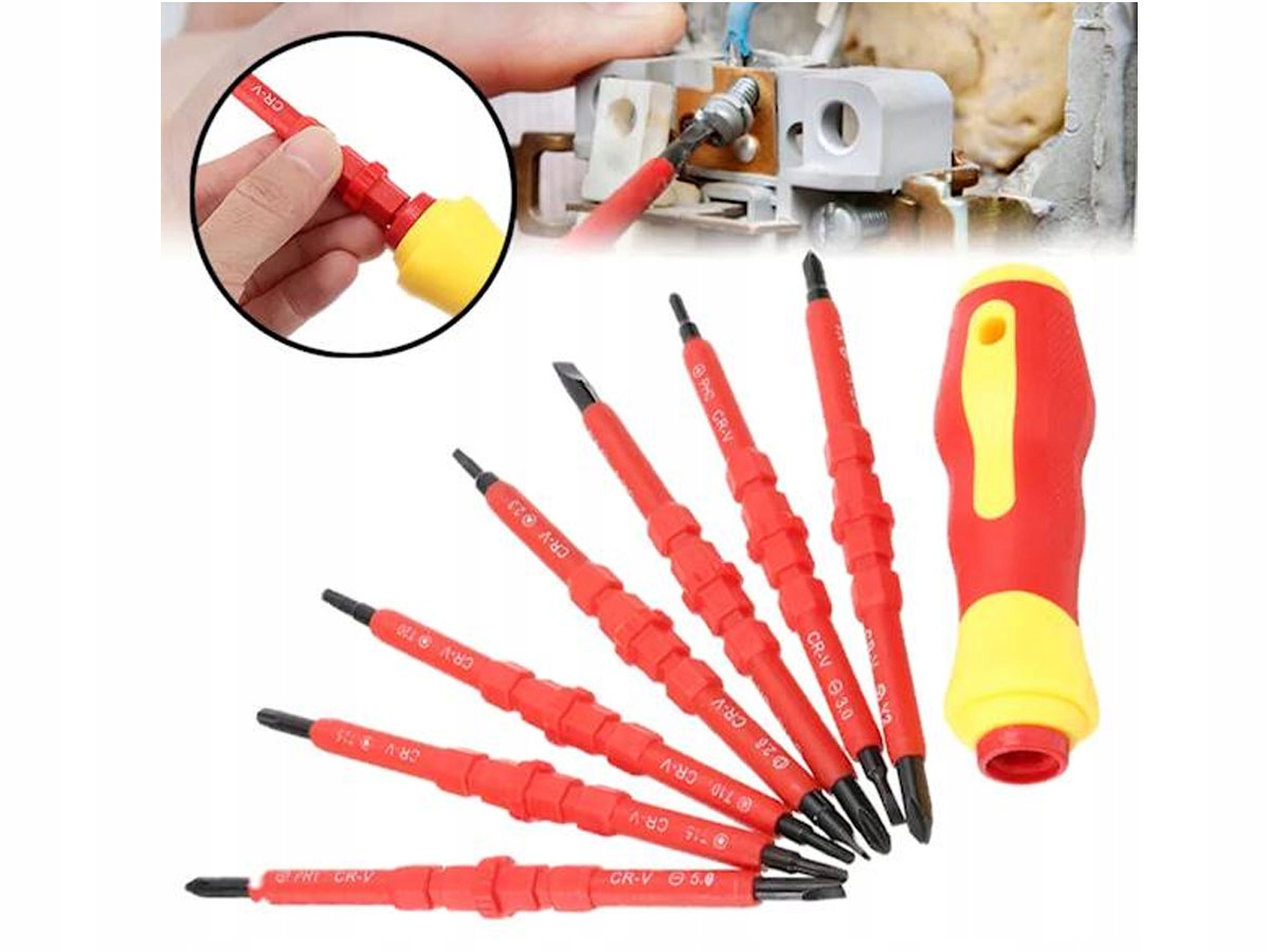 

Zestaw wkrętaków izolowanych 14 końcówek