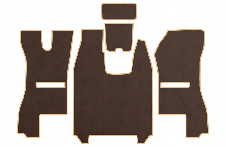 КОВЕР КОВРЫ ГЛАДКИЕ ЭКО КОЖА SCANIA R ОТ ' 13 AM