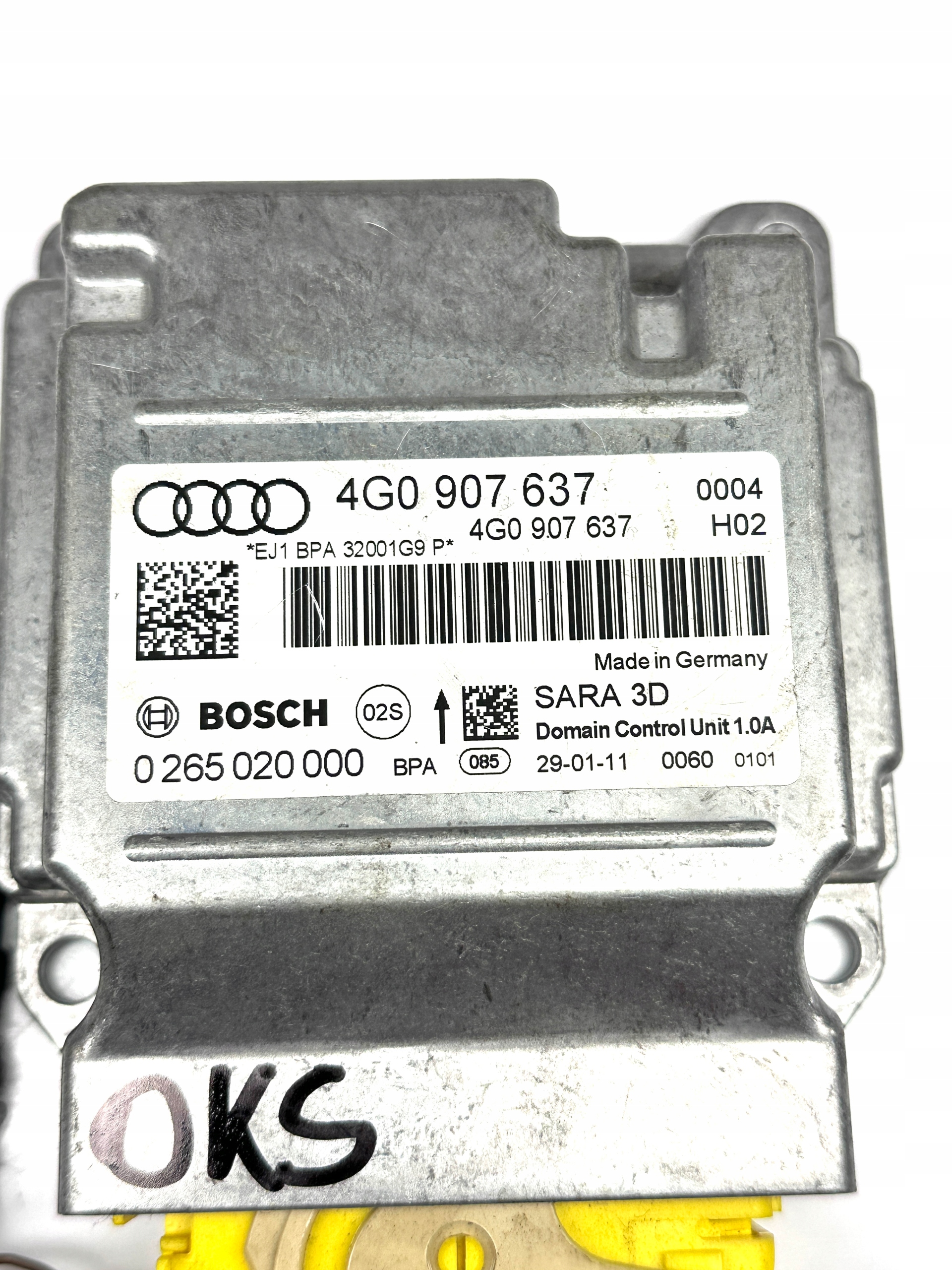 AUDI A6 S6 C7 A7 4G module control unit SENSOR PRZYSPIESZENIA 4G0907637