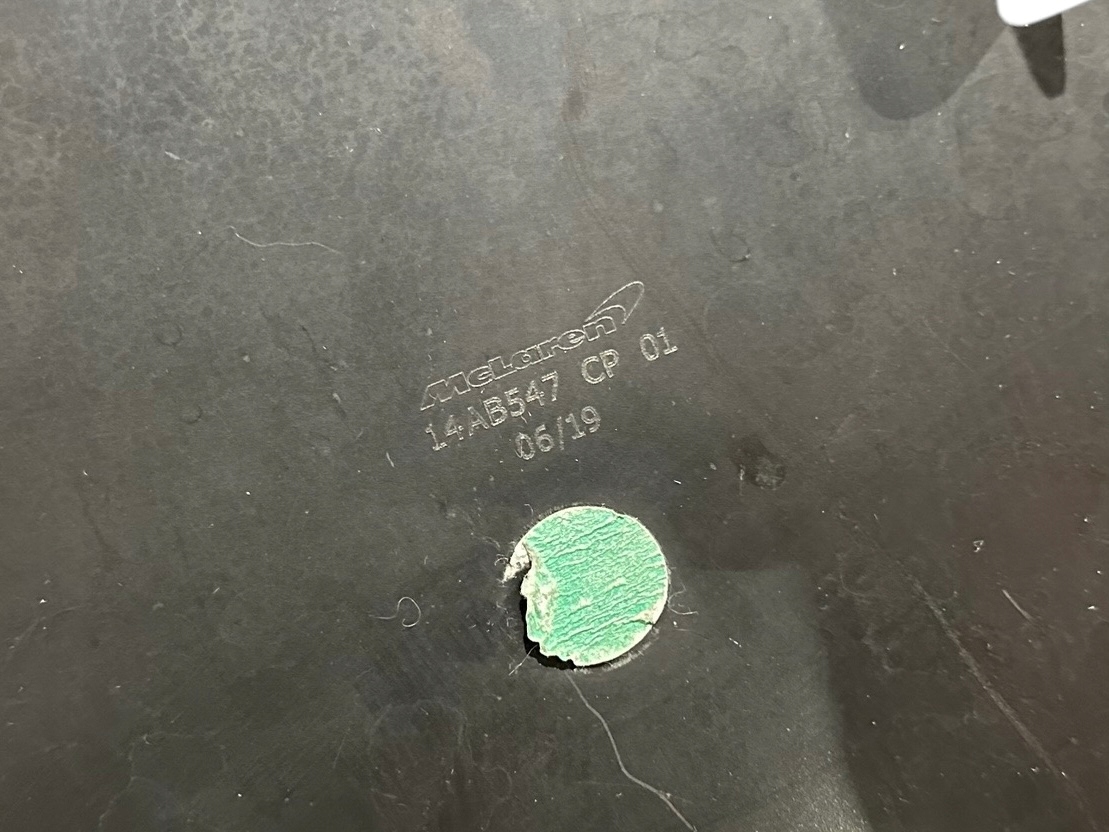 MCLAREN 720S cover lower cover chassis 14AB547CP