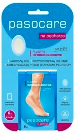 

Pasocare Plastry na pęcherze na piętę 6 szt.