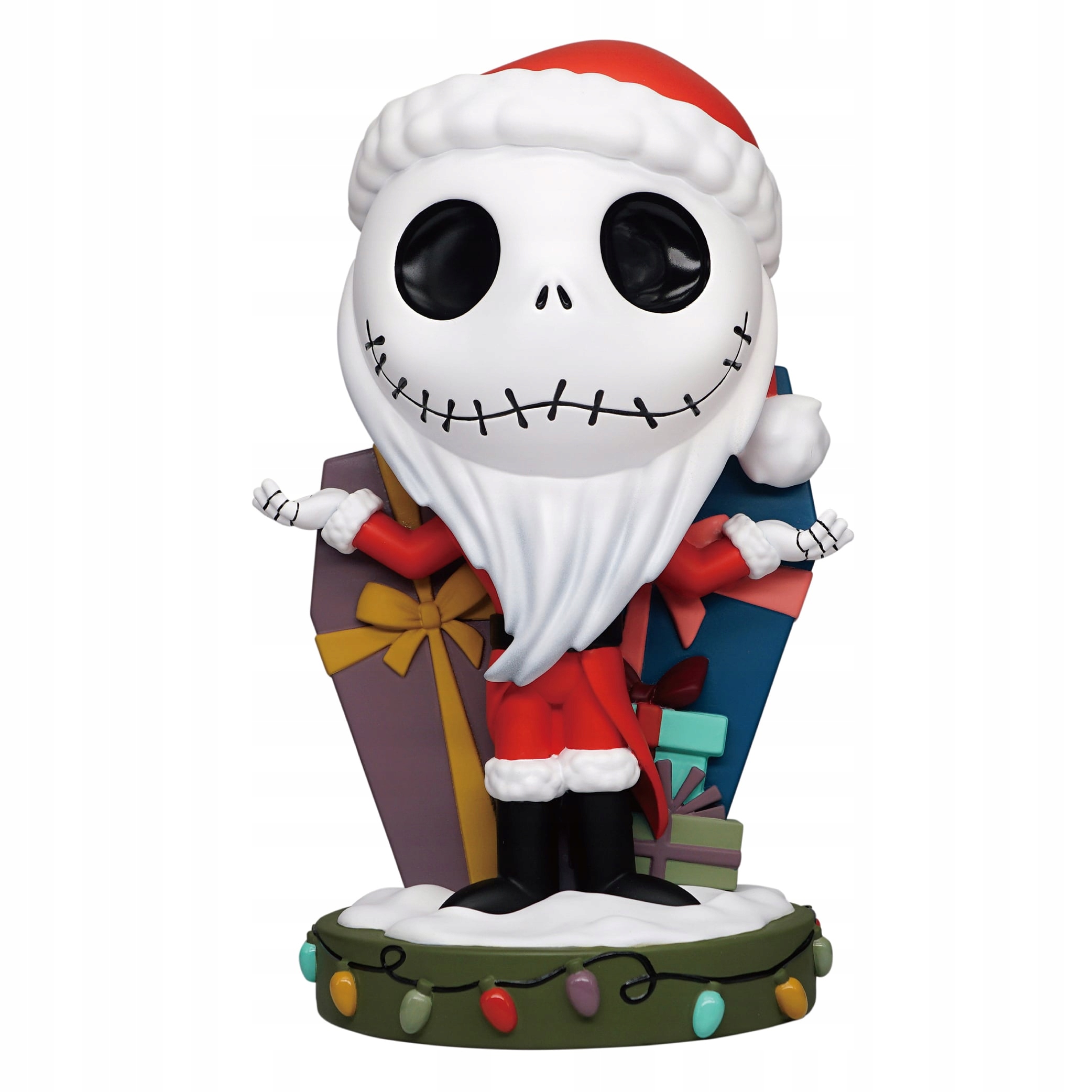Nightmare Before Christmas Santa Jack Figurková lavička 20 cm