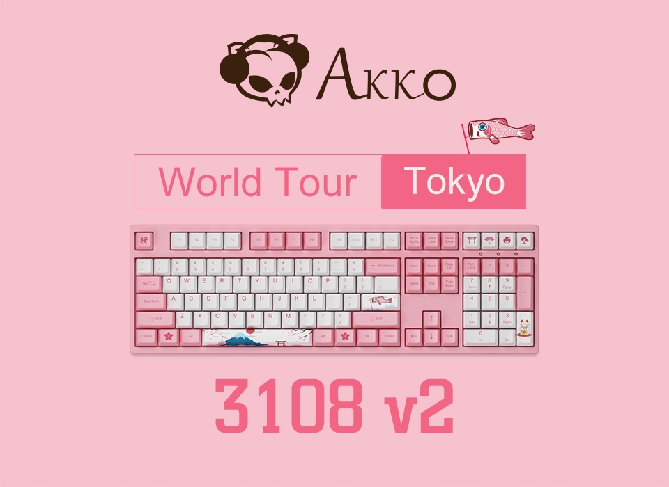 Akko 3068b Plus World Tour Tokyo. Akko World Tour Tokyo 3061.