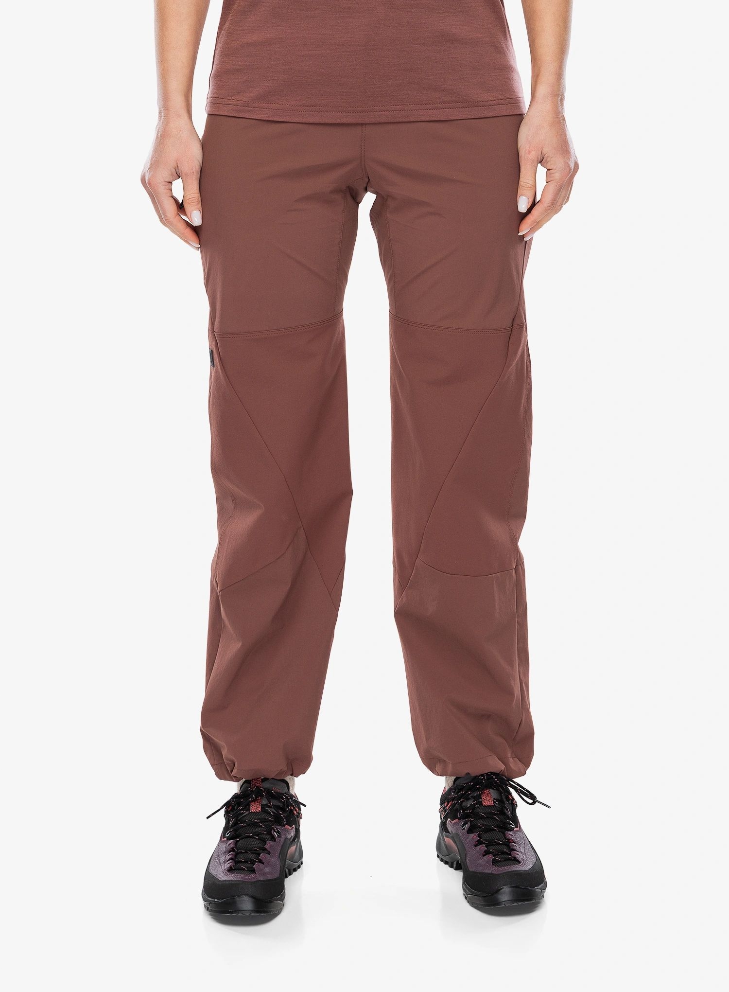 Dámské lezecké kalhoty Ortovox Trad Light Pants chestnut S