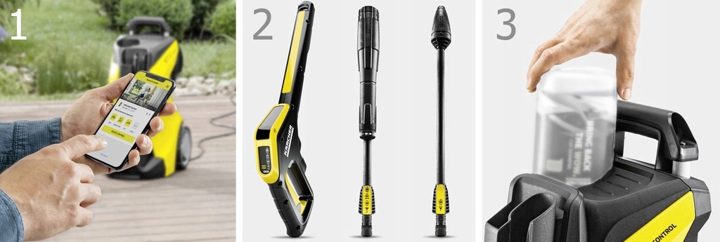 POTĘŻNA MYJKA CIŚNIENIOWA KARCHER K5 POWER CONTROL MOC 2500W NOWY MODEL XXL Model K5 POWER CONTROL