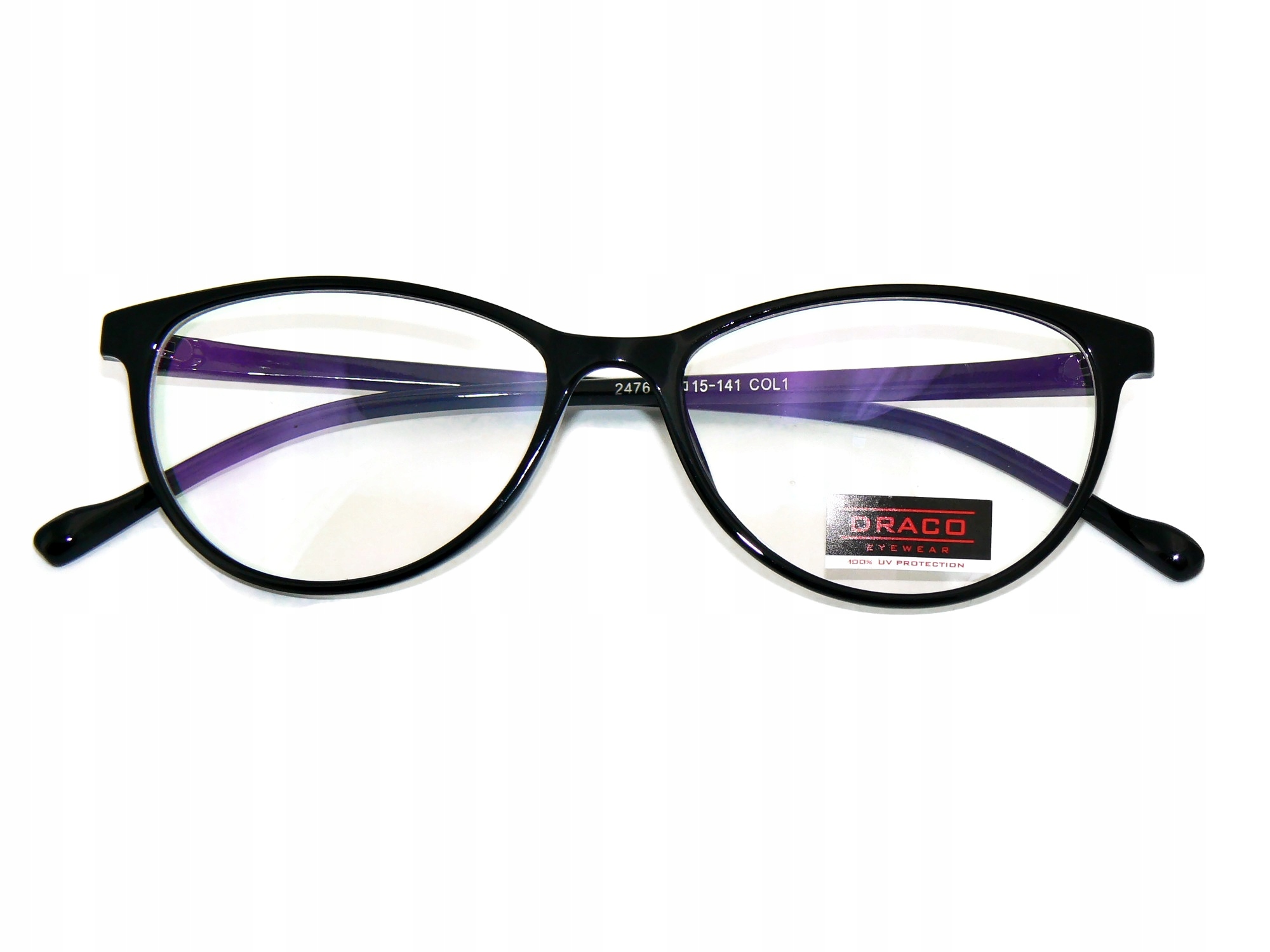 

Okulary Zerówki Damskie Kocie Kobiece Blue Light
