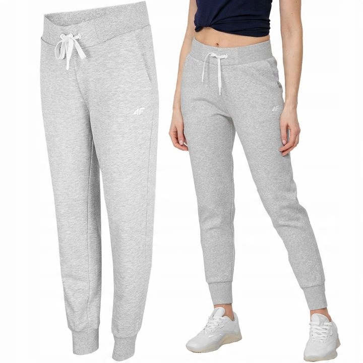 

Damskie Spodnie Dresowe 4F Sportowe Joggery