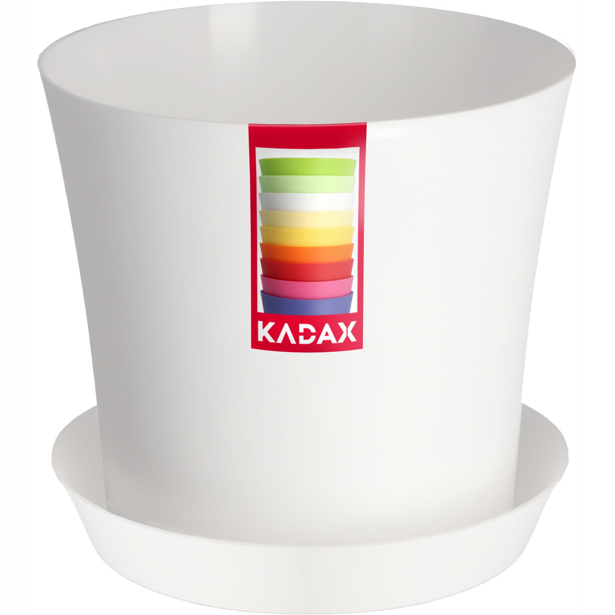 

Doniczka Osłonka Na Kwiaty Fiołek Biała 11 CM