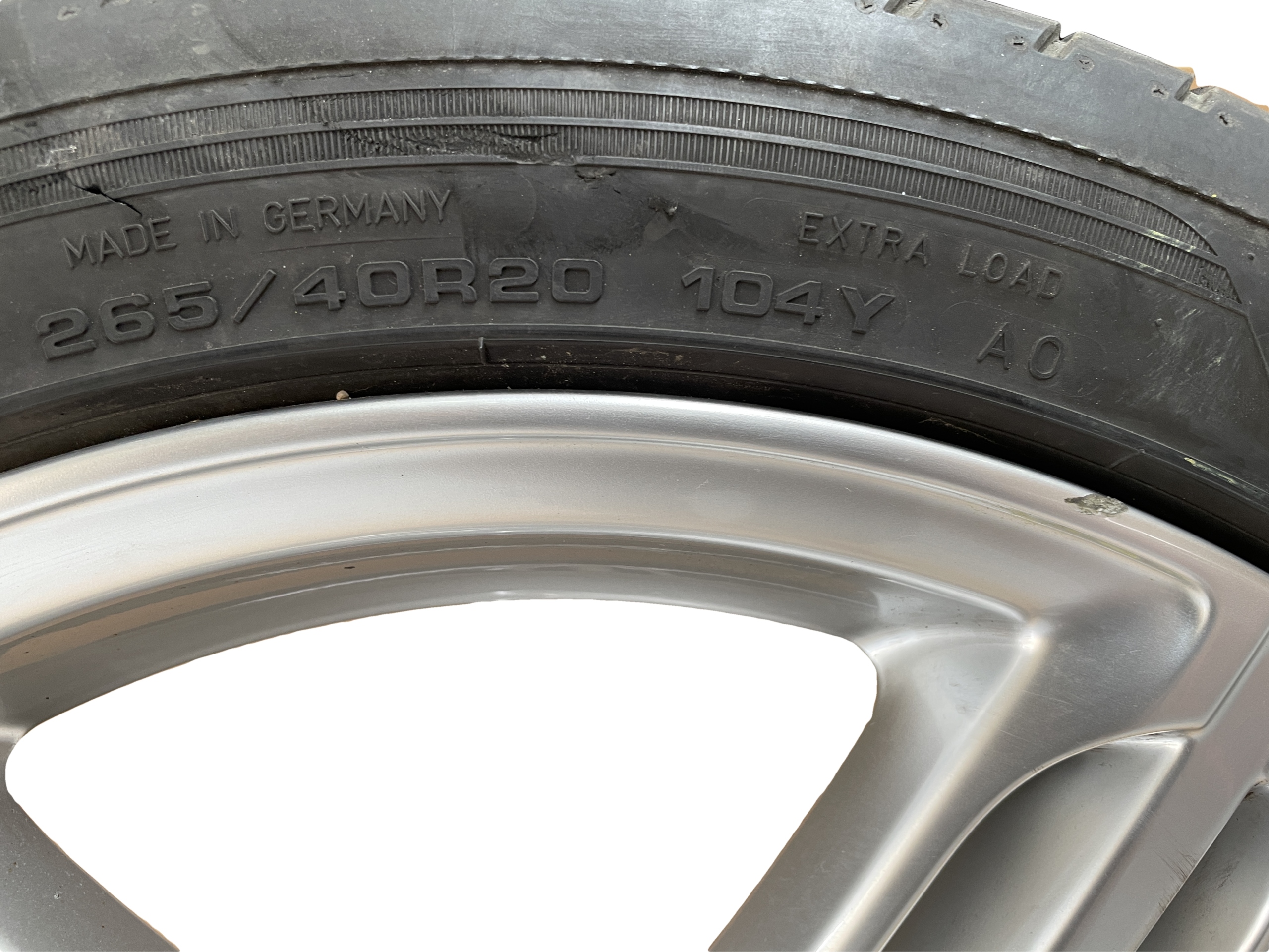 AUDI A8 4H D4 wheels discs 265/40R20 GOODYEAR