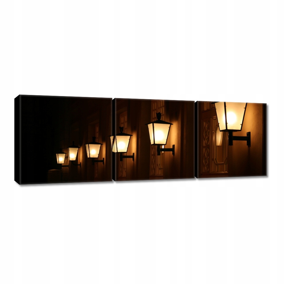 

Obrazy 60x20 Lampy uliczne