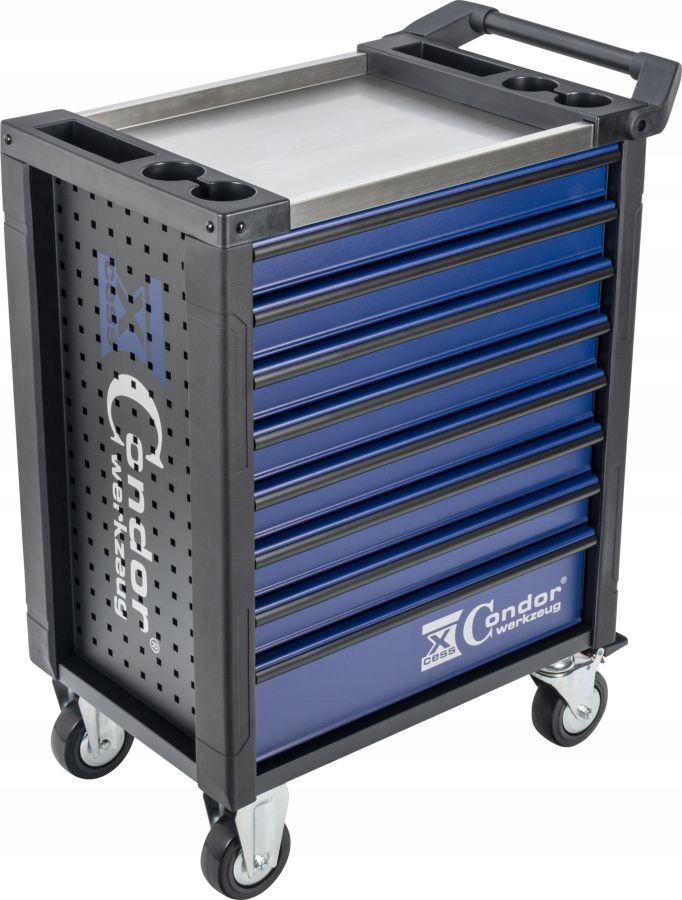 Wózek Narzędziowy Condor Szafka Warsztatowa Organizer 8 Szuflad