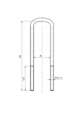 ХОМУТ РЕССОРЫ STR-50001 S-TR
