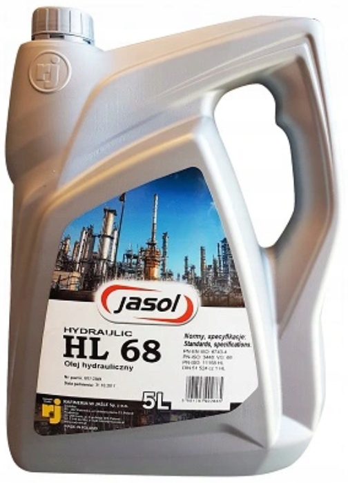 

Jasol Hydraulic Hl 68 olej hydrauliczny 5 L
