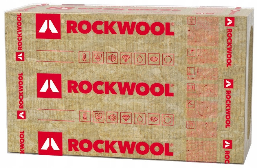 

Wełna skalna Frontrock S 3cm (6m2/10płyt)ROCKWOOL