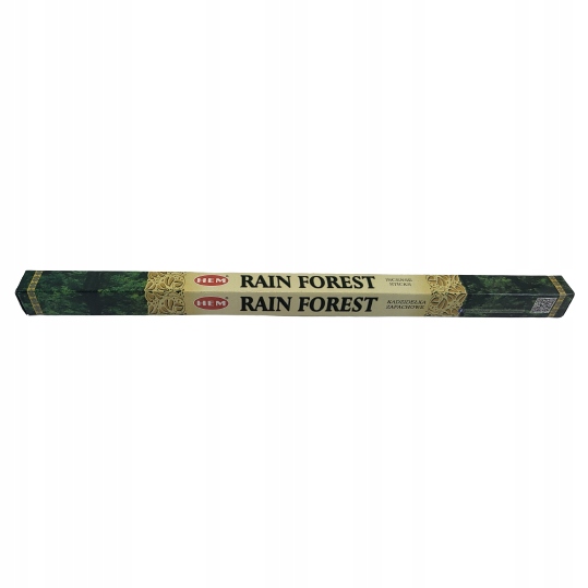 

Indyjskie Długie Kadzidełka Zapachowe Rain Forest