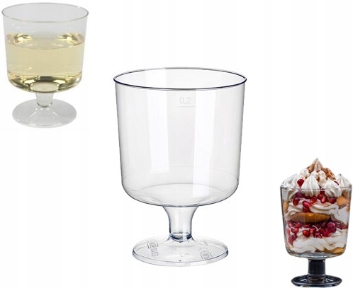 

Kieliszki do wina pucharek do lodów 200ml 10szt