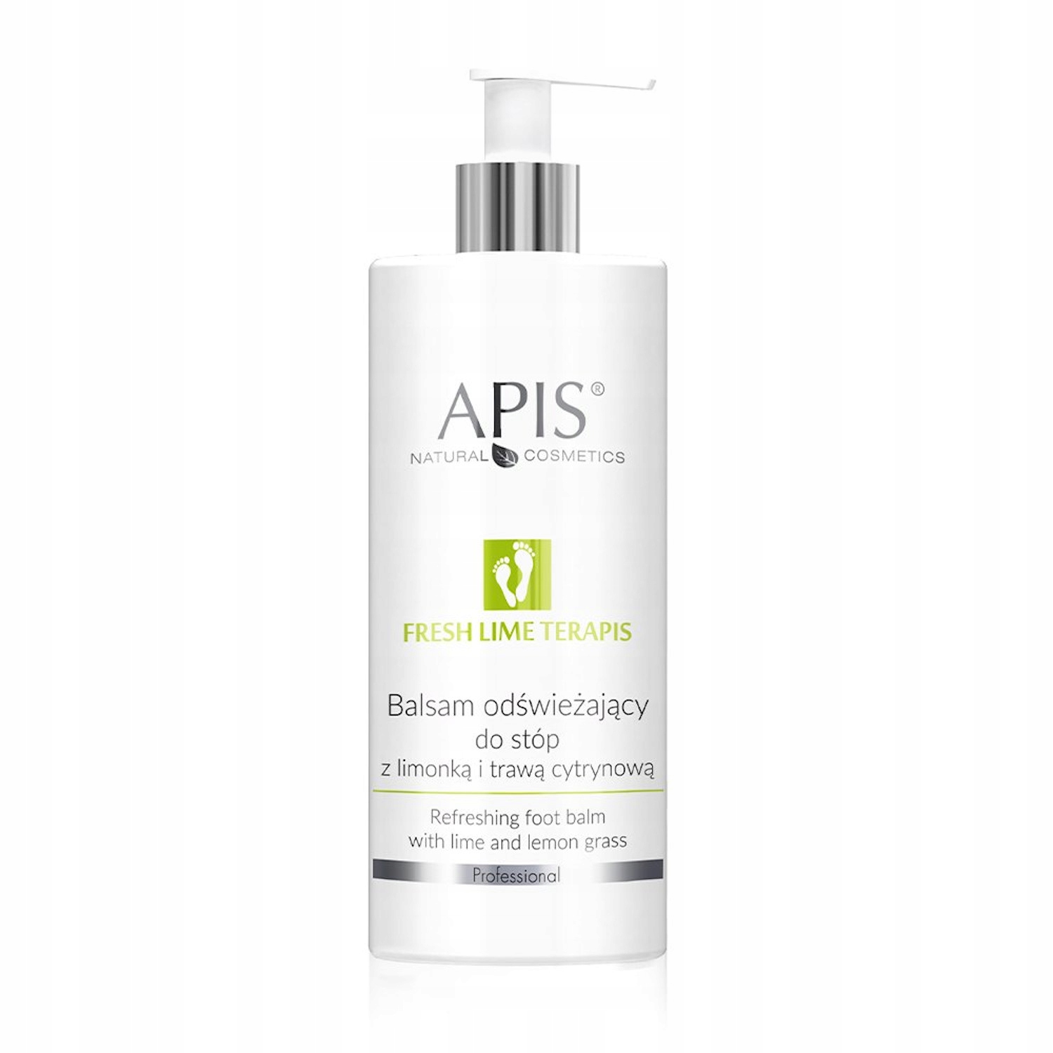 APIS FRESH LIME ODŚWIEŻAJĄCY BALSAM DO STÓP 500ml