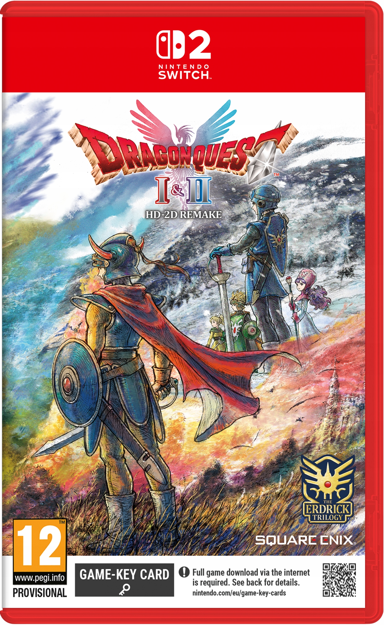 Dragon Quest I & II HD-2D Remake Nintendo Switch 2 pudełkowa
