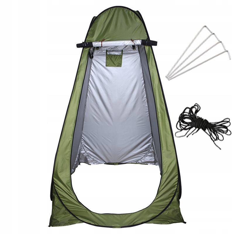 Přenosný Stan Pop-up Do Toalety, Sprchy A Převlékání, Zelený