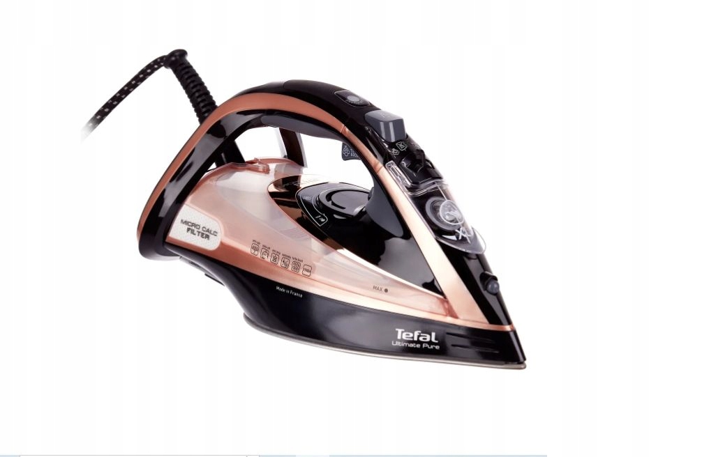 Żelazko Parowe Tefal FV9845 z Funkcją Samoczyszczenia i Durilium AirGlide