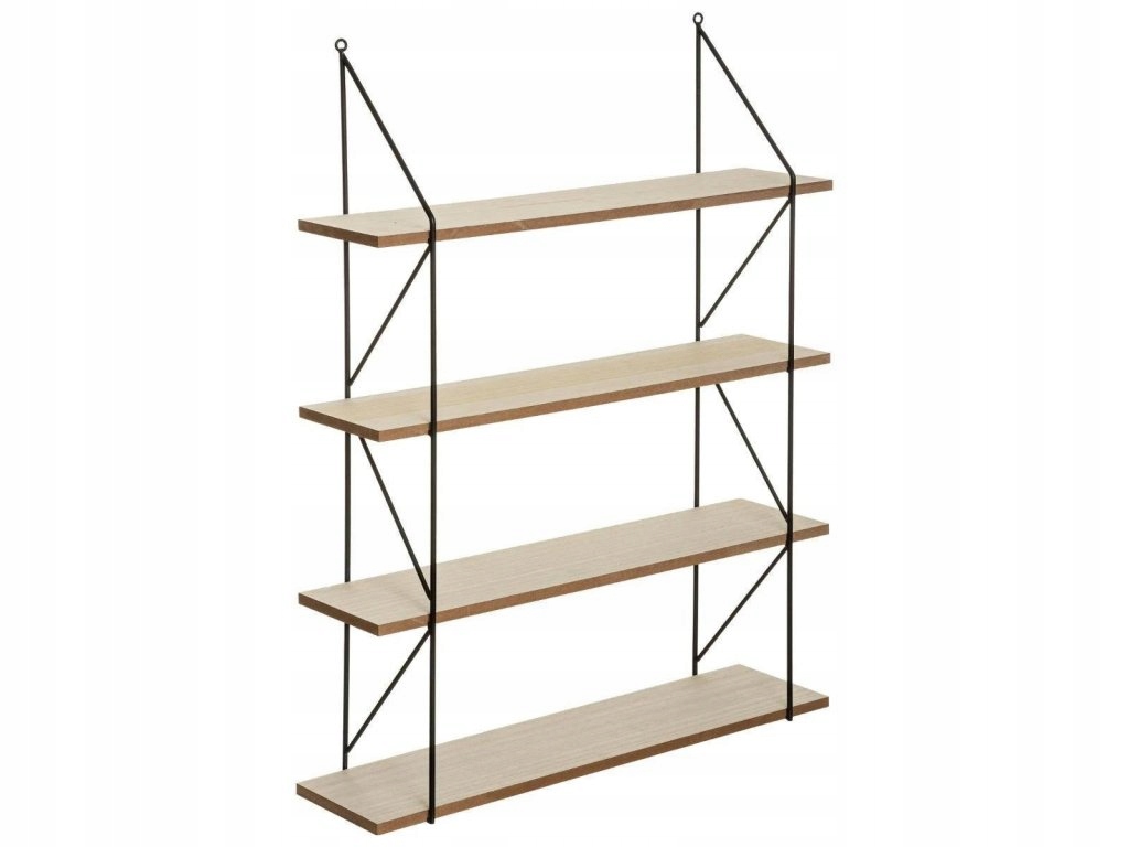 Závěsná police Iris, 4 úrovně, 60 x 80 cm