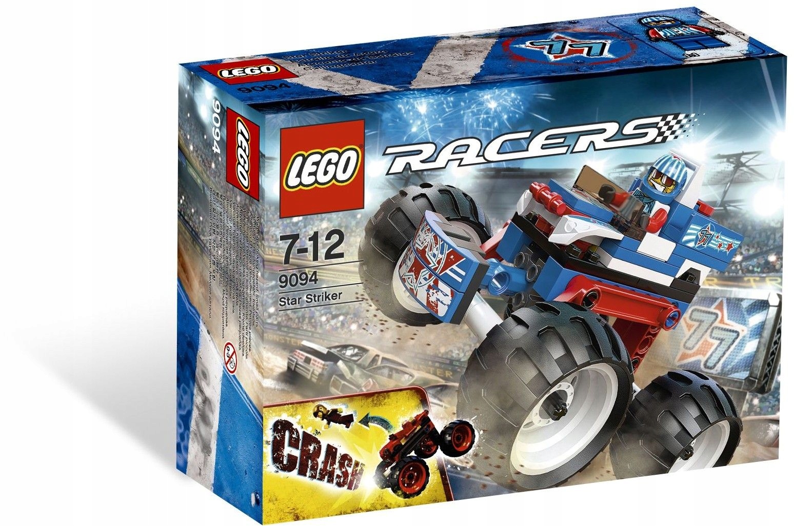 NOWE UNIKAT LEGO Racers 9094 MONSTER TRUCK Star Striker OKAZJA NA PREZENT