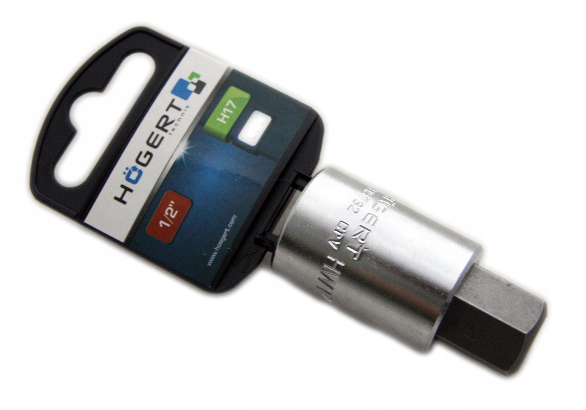 

Nasadka 1/2'' z końcówką Hex Imbus 17mm Hogert