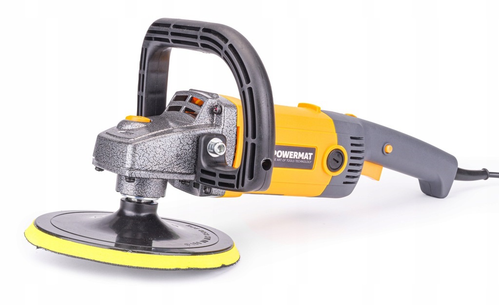 Polerka SAMOCHODOWA Do Lakieru 2600W 4x Gąbka Filc Zasilanie sieciowe